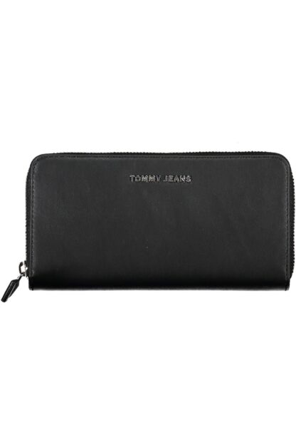 Tommy Hilfiger - Black Polyurethane Women Wallet