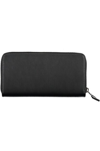 Tommy Hilfiger - Black Polyurethane Women Wallet