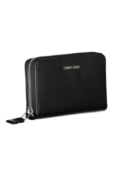 Tommy Hilfiger - Black Polyurethane Women Wallet