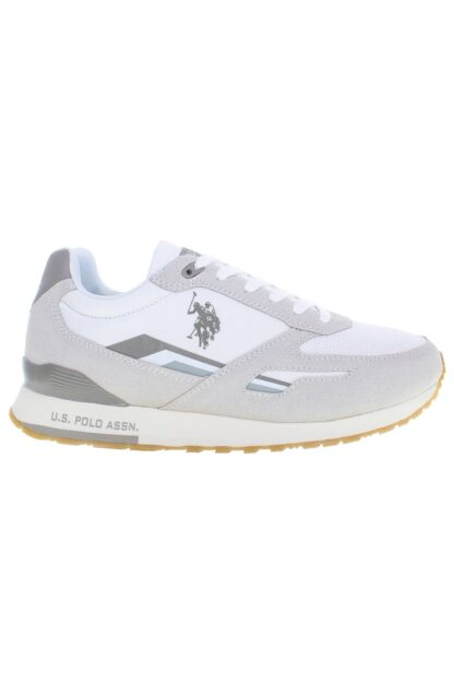 U.S. POLO ASSN. - White Polyester Men Sneaker