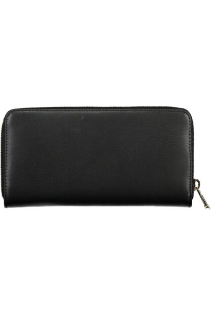 Tommy Hilfiger - Black Polyurethane Women Wallet