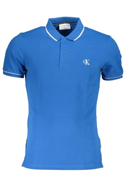 Calvin Klein - Elegant Contrast Detail Polo Shirt