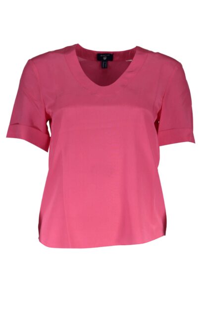 Gant - Pink Silk Women TShirt