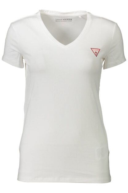 Guess Jeans - White Cotton Women T-Shirt