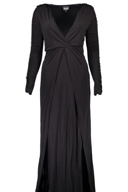 Just Cavalli - Black Viscose Women Dress