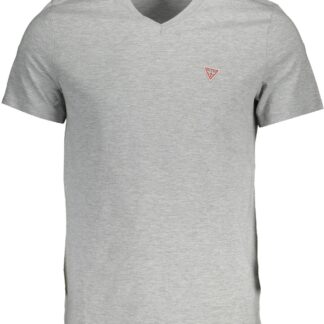 Guess Jeans - Gray Cotton Men T-Shirt