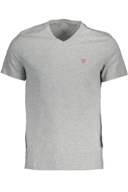 Guess Jeans - Gray Cotton Men TShirt