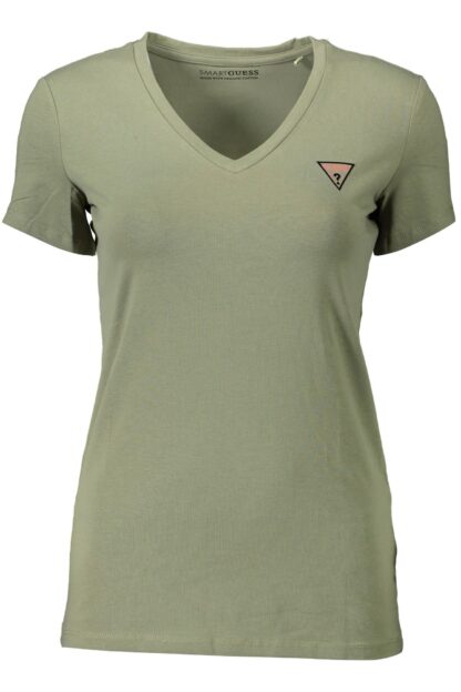 Guess Jeans - Green Cotton Women T-Shirt