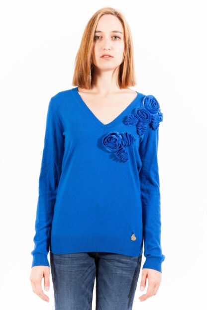 Love Moschino - Blue Wool Women Sweater