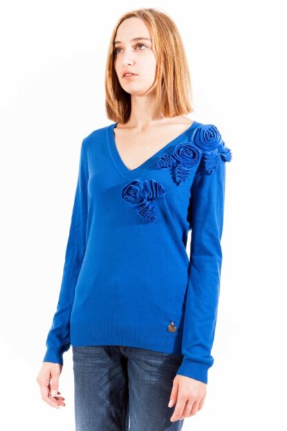 Love Moschino - Blue Wool Women Sweater