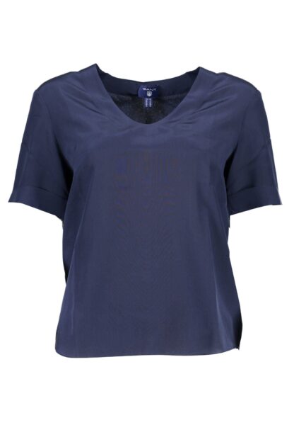 Gant - Blue Silk Women Top