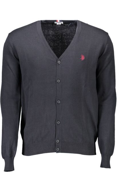 U.S. POLO ASSN. - Blue Cotton Men Cardigan