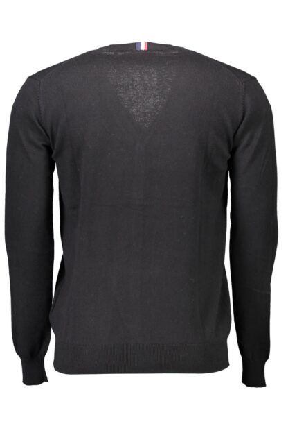 U.S. POLO ASSN. - Black Cotton Men Cardigan