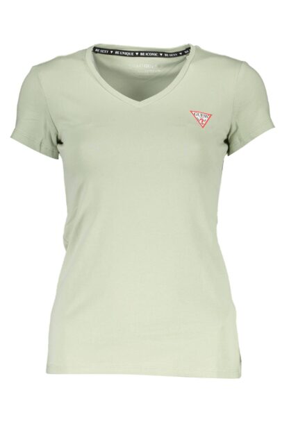 Guess Jeans - Green Cotton Women T-Shirt