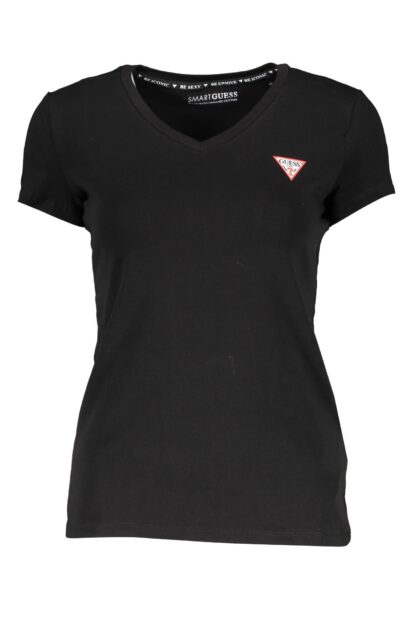 Guess Jeans - Black Cotton Women T-Shirt