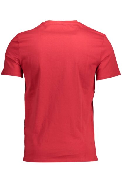 Guess Jeans - Red Cotton Men TShirt