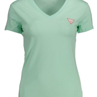 Guess Jeans - Light Blue Cotton Women TShirt