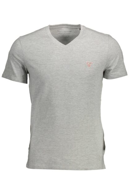 Guess Jeans - Gray Cotton Men TShirt