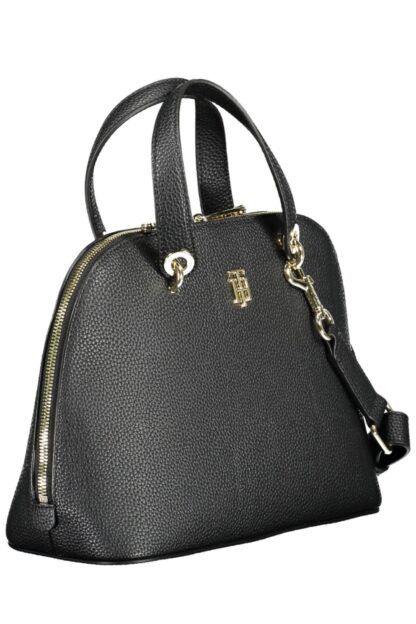 Tommy Hilfiger - Black Polyurethane Women Handbag