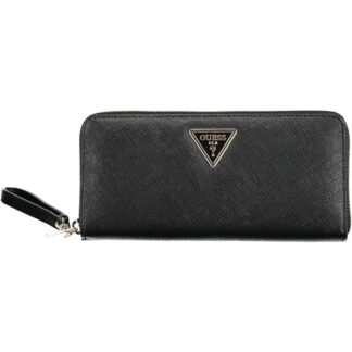 Guess Jeans - Black Polyurethane Women Wallet