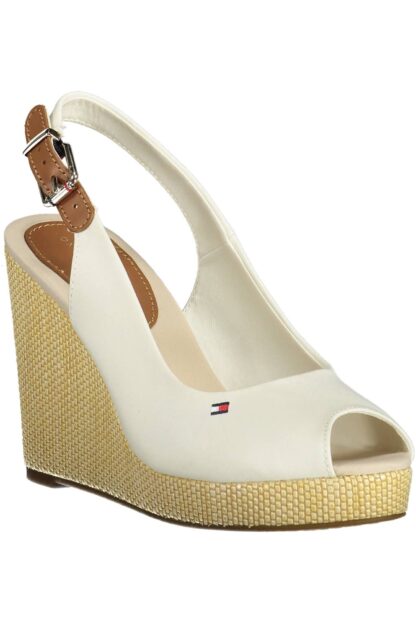 Tommy Hilfiger - White Cotton Women Sandal