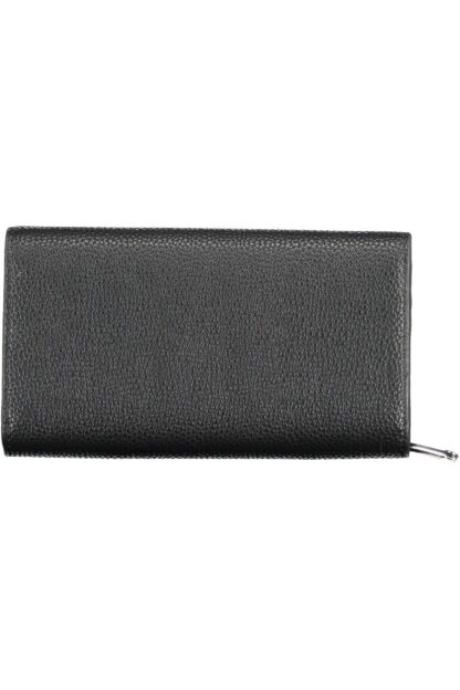 Tommy Hilfiger - Black Polyurethane Women Wallet