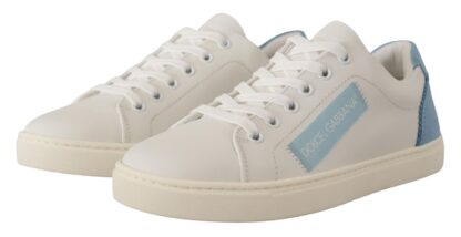 Dolce & Gabbana - Exquisite Italian Leather Low-Top Sneakers