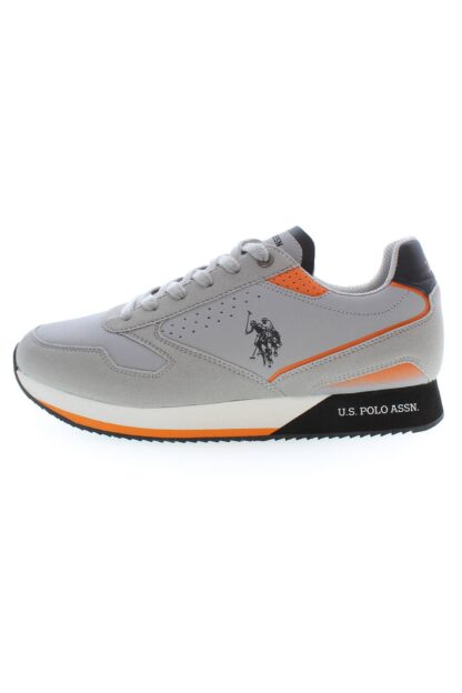 U.S. POLO ASSN. - Gray Polyester Men Sneaker