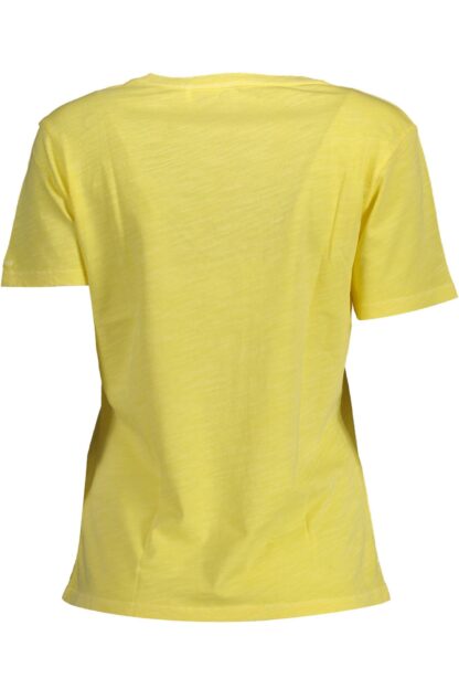 Gant - Yellow Cotton Women T-Shirt