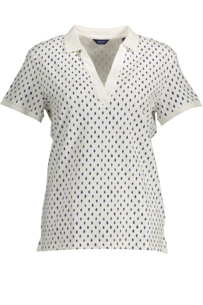 Gant - White Cotton Women Polo Shirt