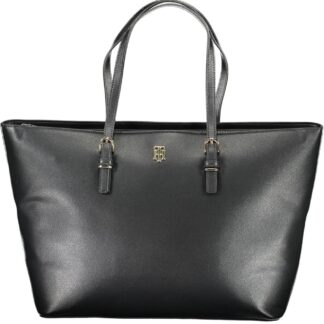 Tommy Hilfiger - Black Nylon Women Handbag