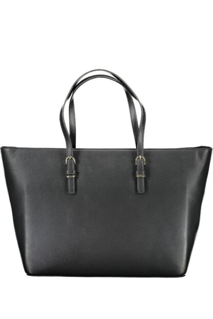 Tommy Hilfiger - Black Polyurethane Women Handbag