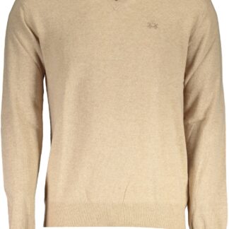 La Martina - Black Wool Men Sweater