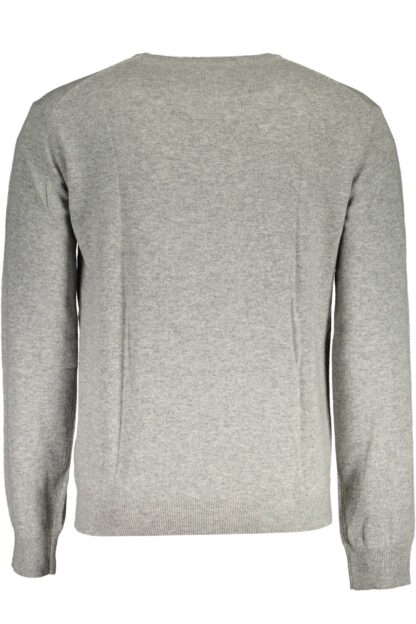 La Martina - Gray Wool Men Sweater