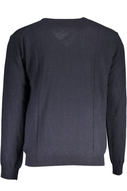 La Martina - Blue Wool Men Sweater