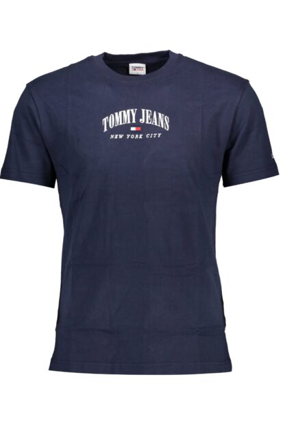 Tommy Hilfiger - Blue Cotton Men T-Shirt