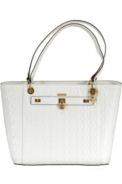 Guess Jeans - White Polyurethane Women Handbag