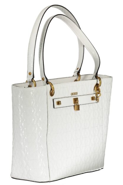 Guess Jeans - White Polyurethane Women Handbag