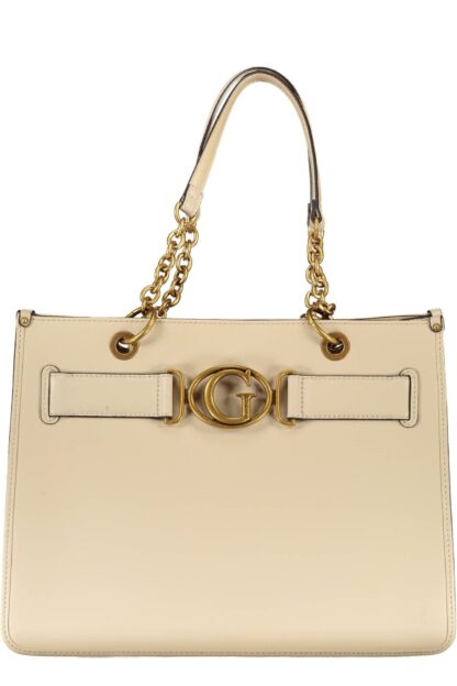 Guess Jeans - Beige Polyurethane Women Handbag