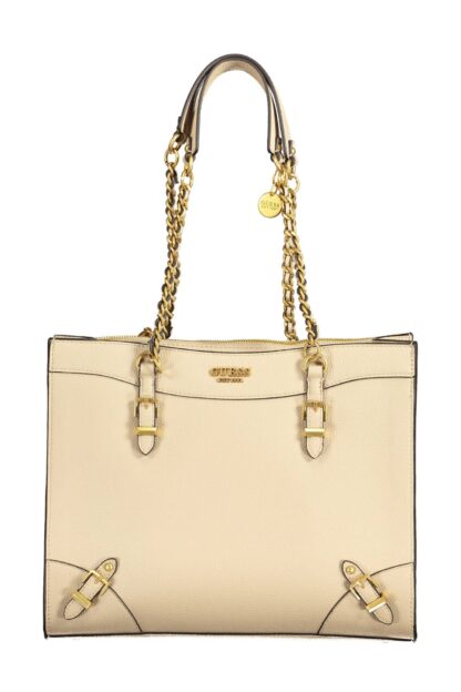 Guess Jeans - Beige Polyethylene Women Handbag