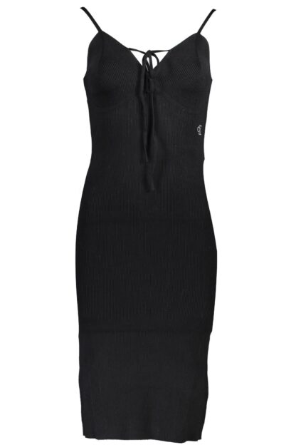 Calvin Klein - Black Lyocell Women Dress