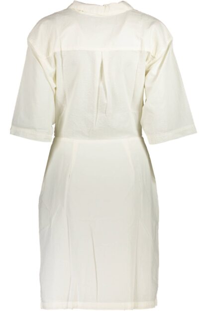 Calvin Klein - White Cotton Women Dress