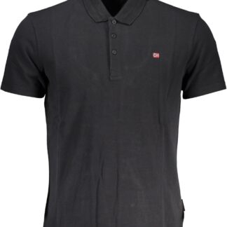 Napapijri - Green Cotton Men Polo Shirt