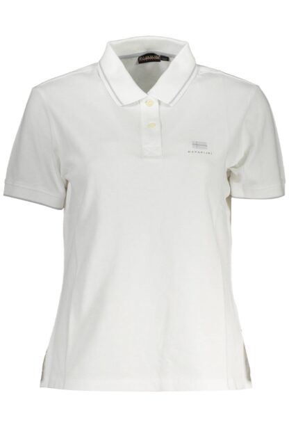 Napapijri - White Cotton Women Polo Shirt