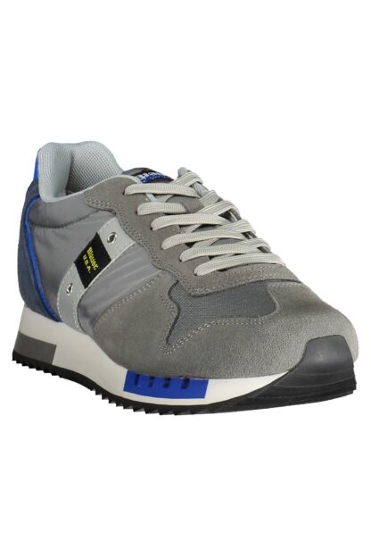 Blauer - Gray Polyester Men Sneaker