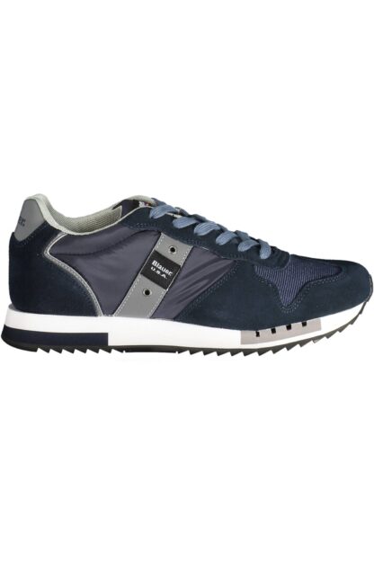 Blauer - Blue Polyester Men Sneaker