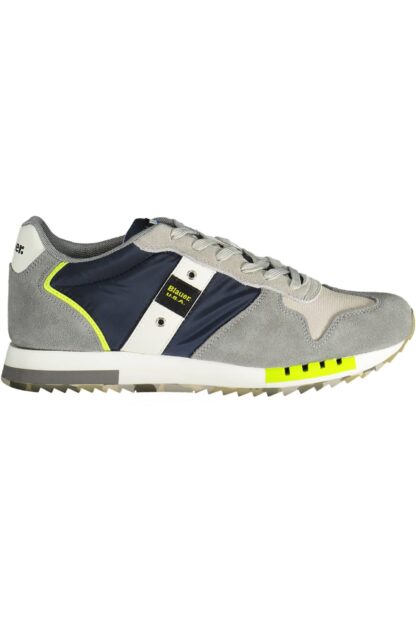 Blauer - Blue Leather Men Sneaker