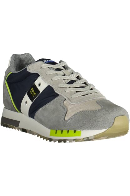 Blauer - Blue Leather Men Sneaker