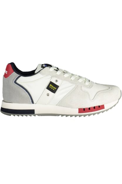 Blauer - White Polyester Men Sneaker