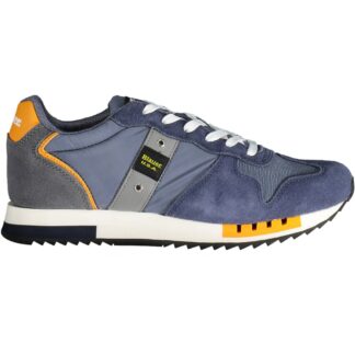 Blauer - Blue Leather Men Sneaker